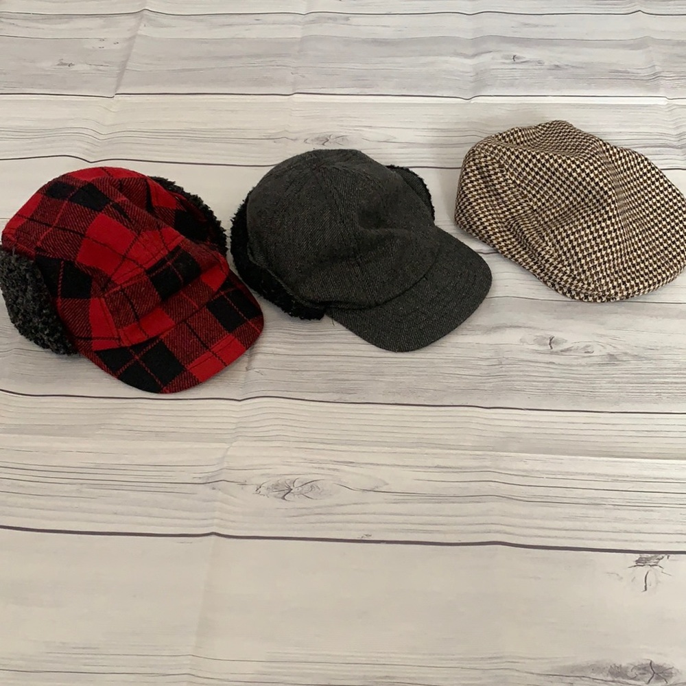 Set of 3 toddler hats